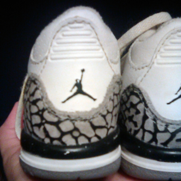 * Jordan 3 Infant/Toddler Shoes - Picture 9 of 10